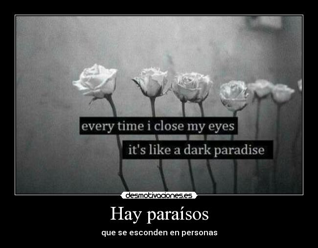 Hay paraísos - 