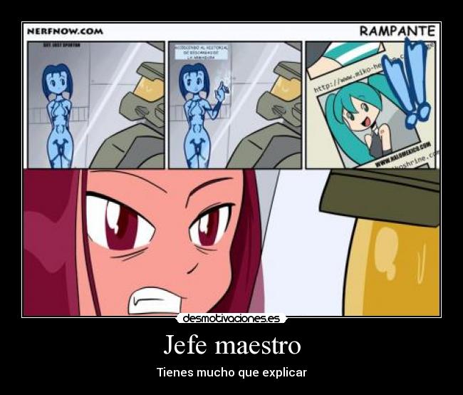 Jefe maestro - Tienes mucho que explicar