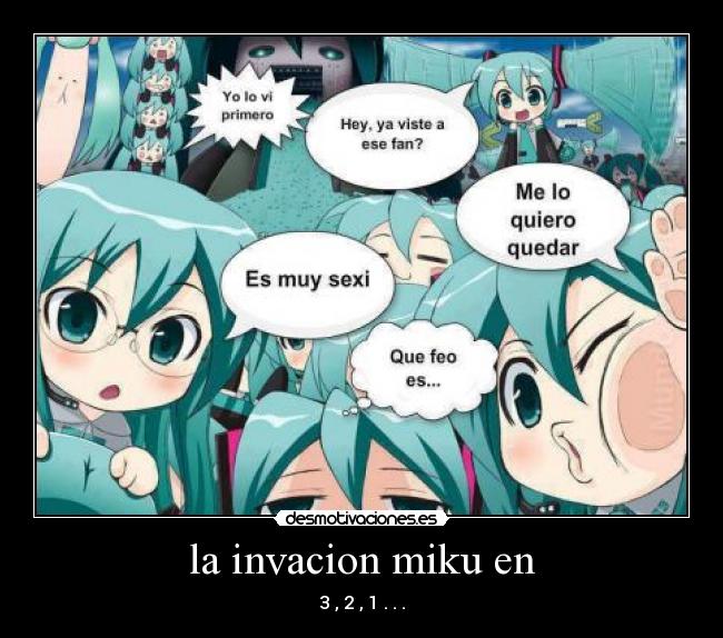 la invacion miku en -