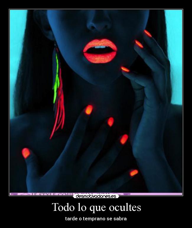 Todo lo que ocultes -
