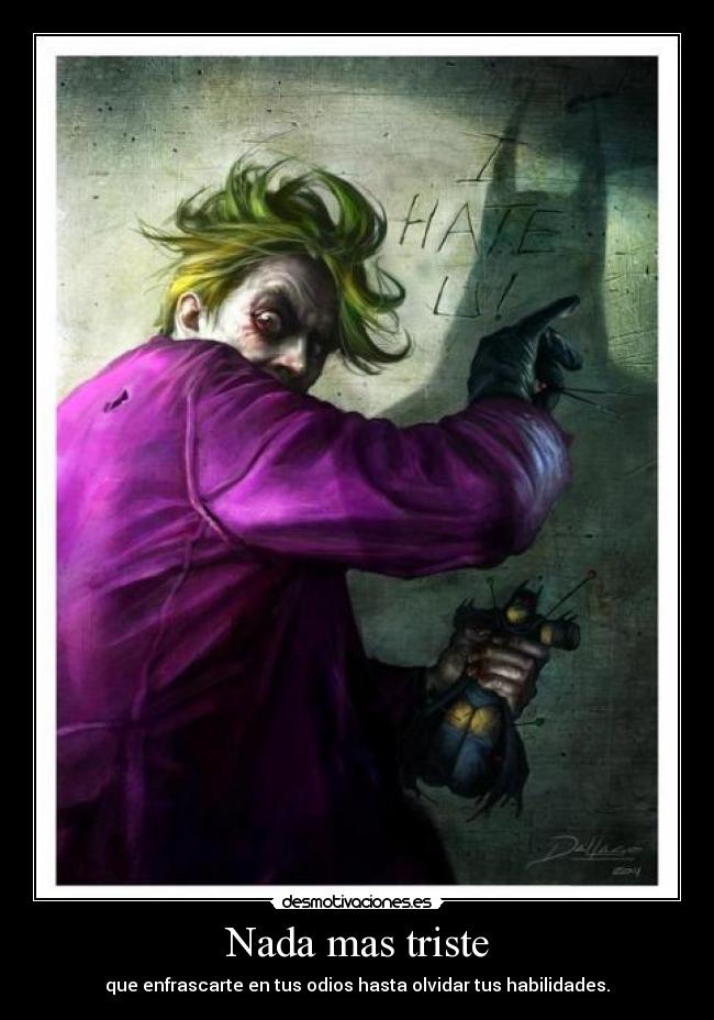 Nada mas triste -
