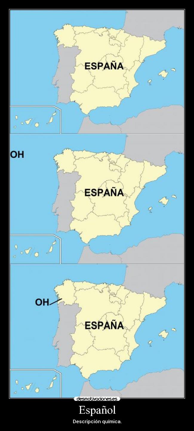 Español - Descripción química.