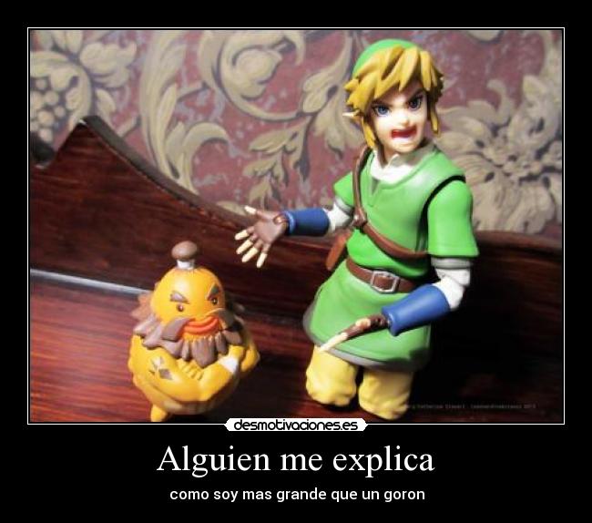 carteles logica las figuras coleccionables zelda desmotivaciones