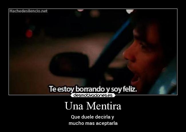 carteles mentira amor desmotivaciones