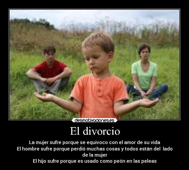 El divorcio -