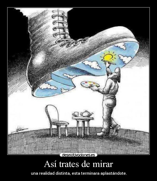 Así trates de mirar - 