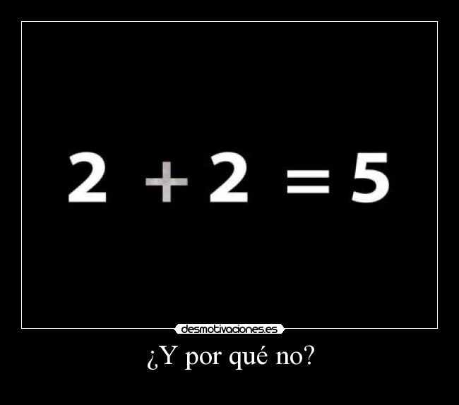 ¿Y por qué no? - 