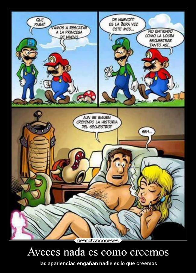 Aveces nada es como creemos -