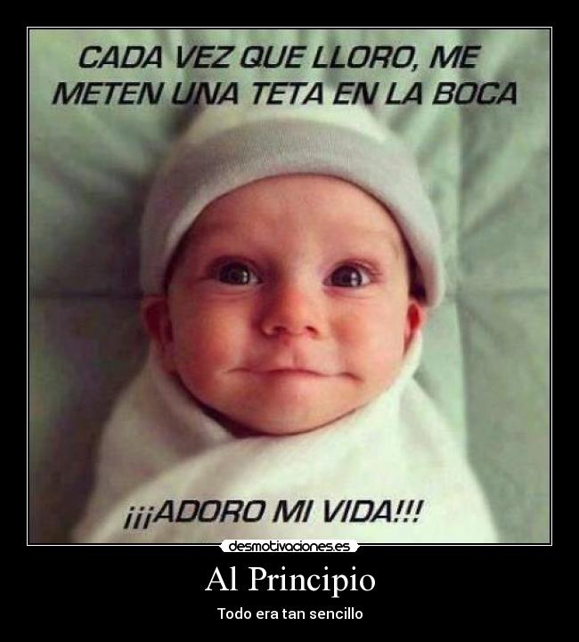 Al Principio - Todo era tan sencillo