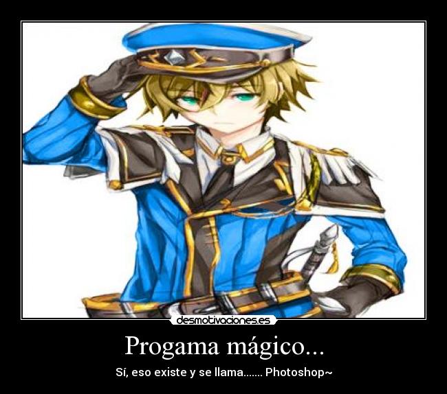 Progama mágico... -