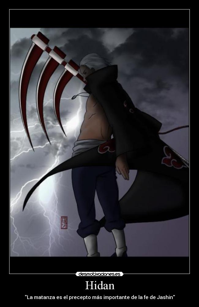 Hidan - La matanza es el precepto más importante de la fe de Jashin