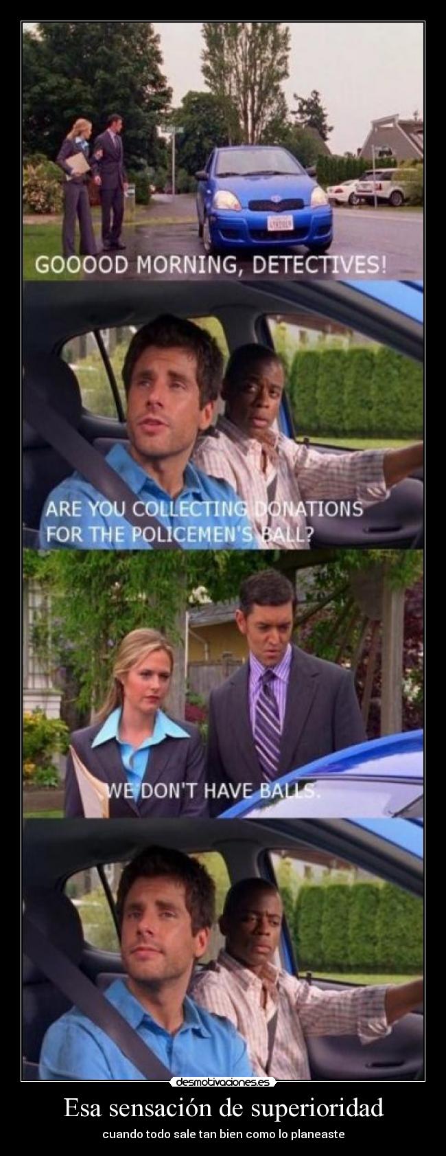 Esa sensación de superioridad -