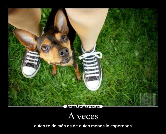 A veces -