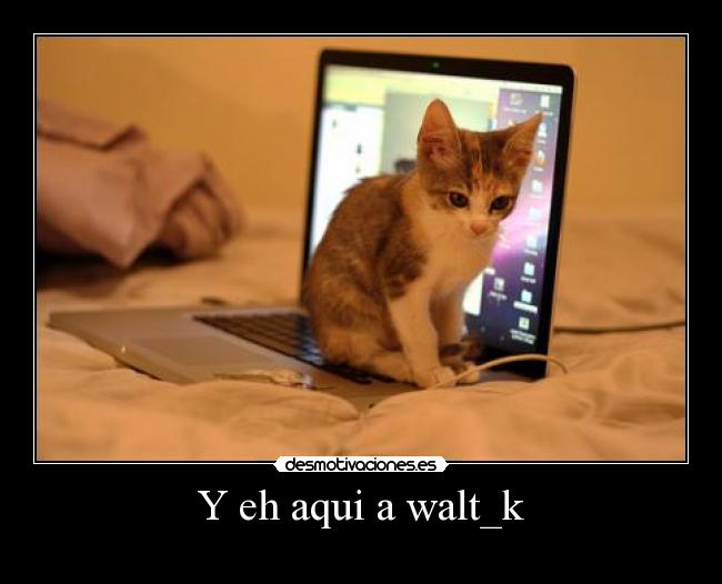 Y eh aqui a walt_k -