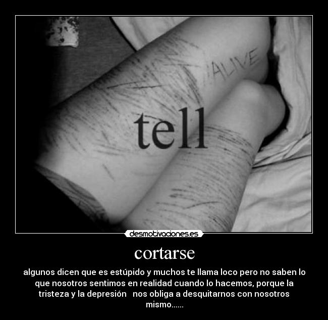cortarse -