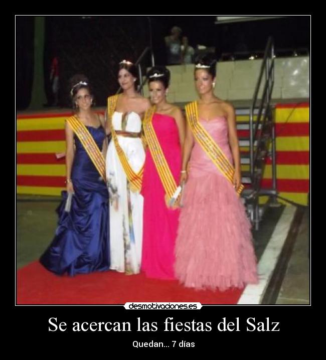Se acercan las fiestas del Salz - Quedan... 7 días