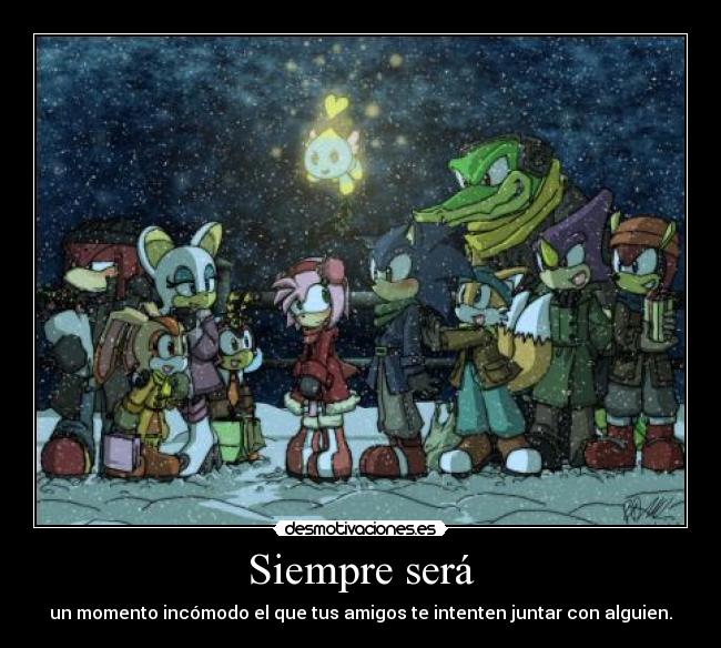 carteles sora sonicteam desmotivaciones