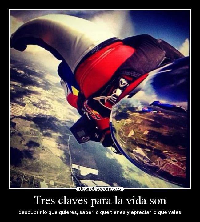 Tres claves para la vida son - 