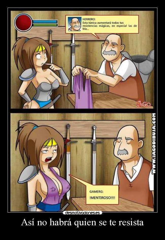 Así no habrá quien se te resista -