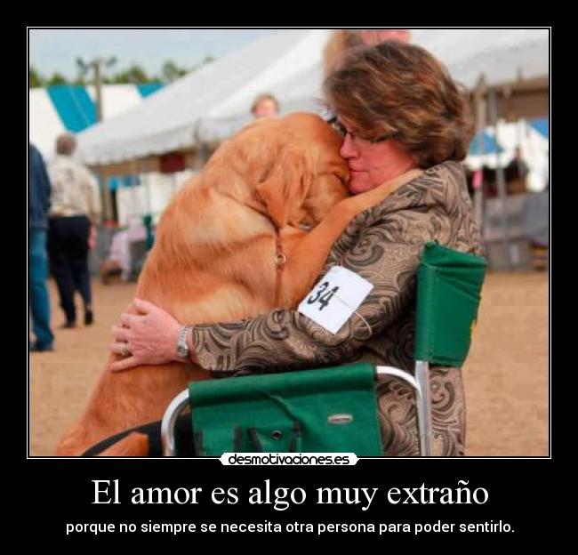 El amor es algo muy extraño -