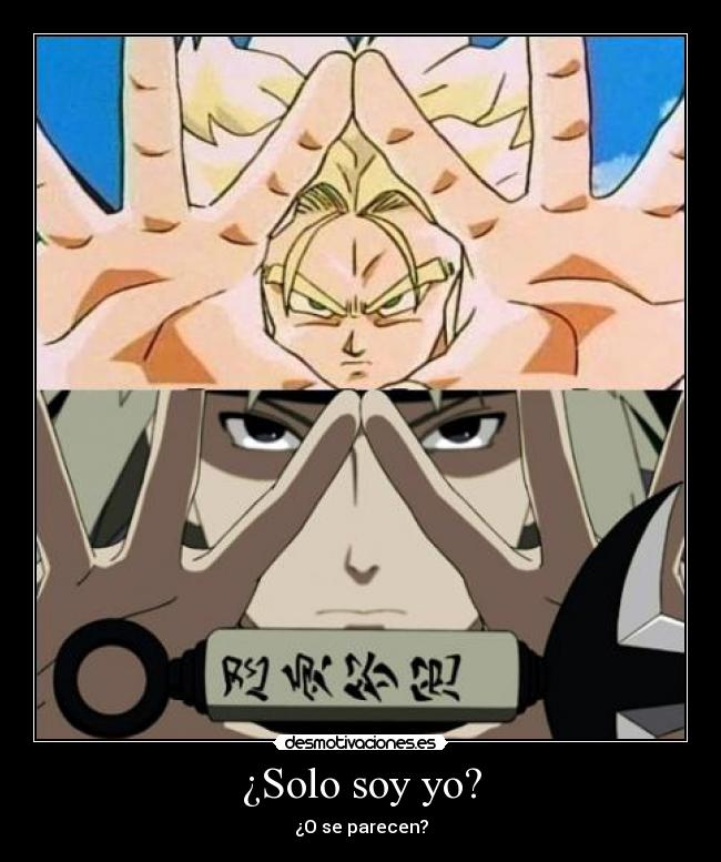 ¿Solo soy yo? - ¿O se parecen?