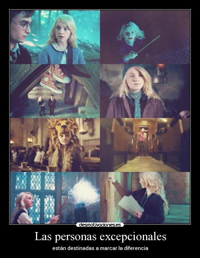 Las personas excepcionales - están destinadas a marcar la diferencia