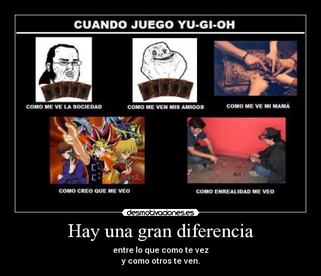 Hay una gran diferencia - 