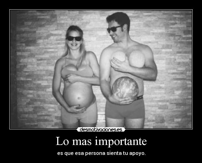 Lo mas importante -