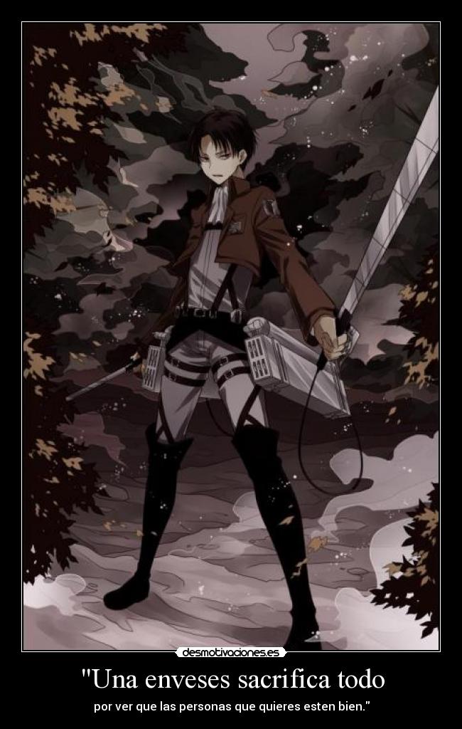 Una enveses sacrifica todo - por ver que las personas que quieres esten bien.