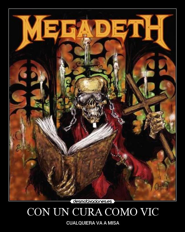 CON UN CURA COMO VIC -