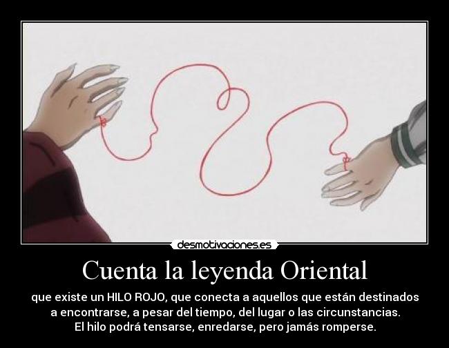 carteles leyenda conexion personas destino encuentro tiempo circunstancias situaciones vida anime inuyasha desmotivaciones