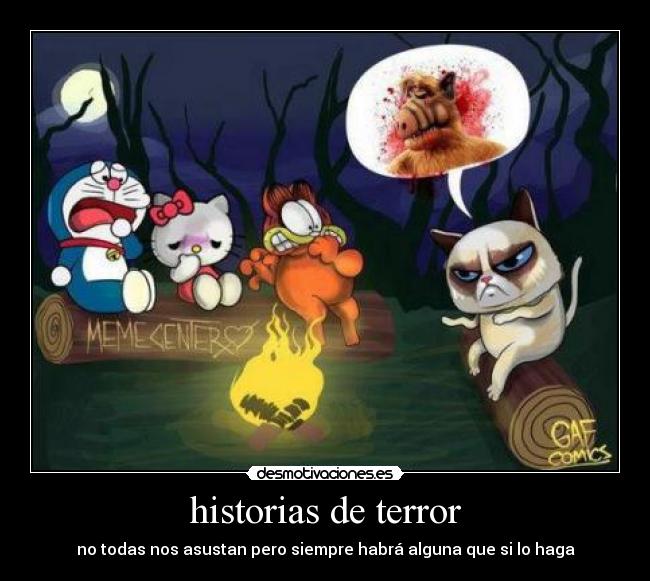 historias de terror - no todas nos asustan pero siempre habrá alguna que si lo haga