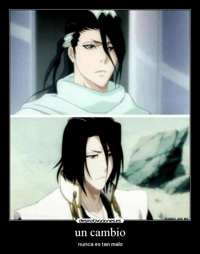 un cambio - nunca es tan malo