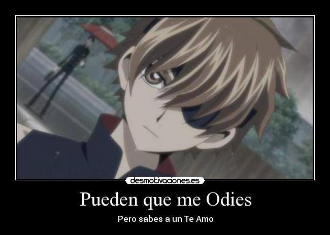 Pueden que me Odies - Pero sabes a un Te Amo