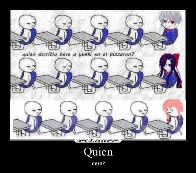 carteles mirai nikki desmotivaciones