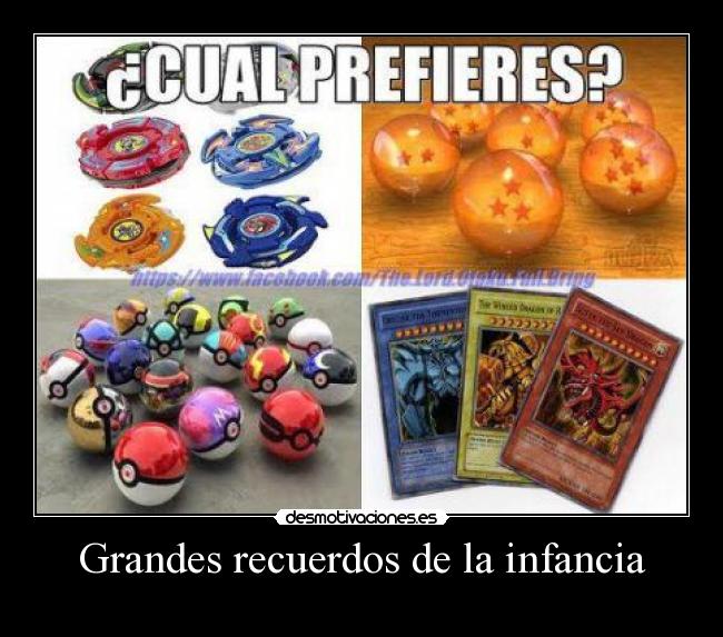 Grandes recuerdos de la infancia - 