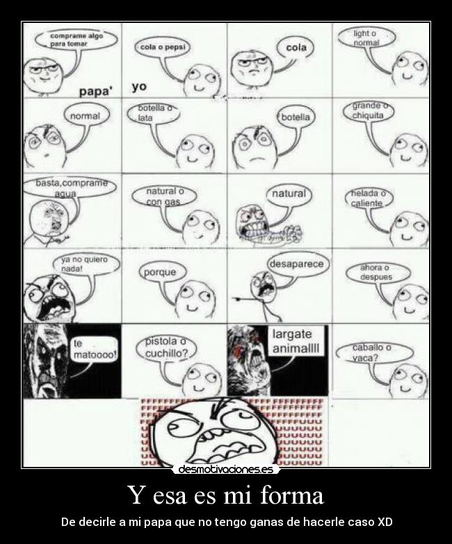 Y esa es mi forma - 