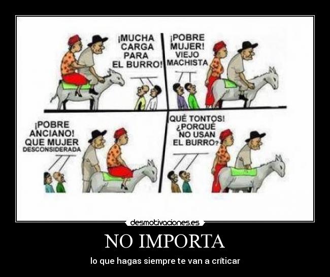 NO IMPORTA - 