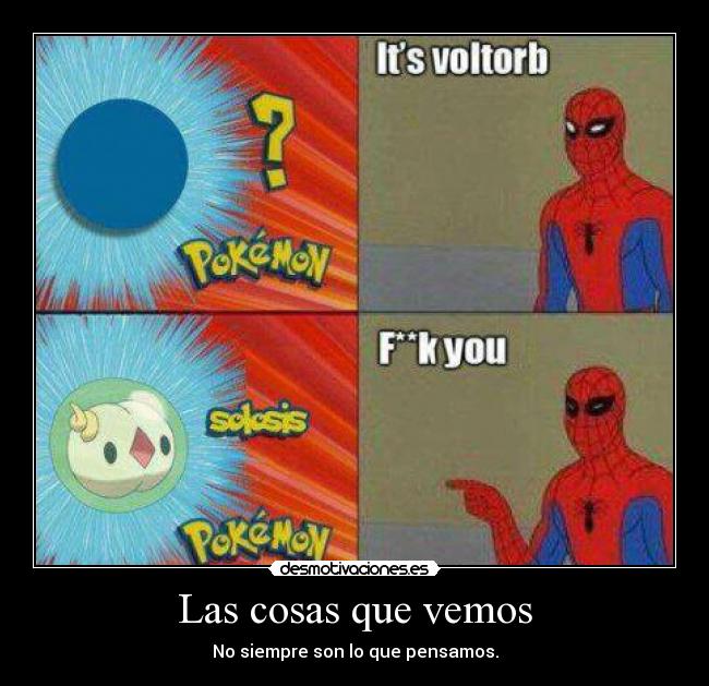 Las cosas que vemos - 