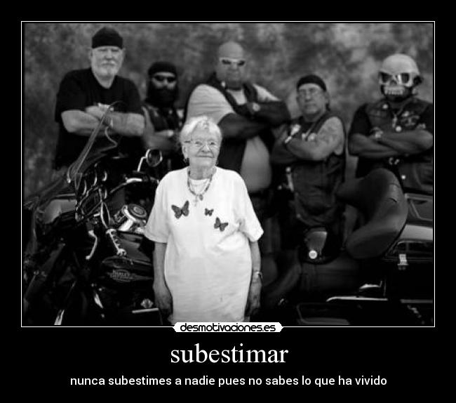 subestimar -