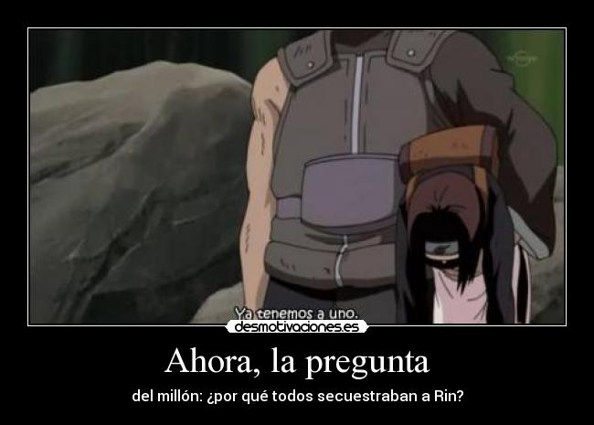carteles pregunto por que secuestraban rin desmotivaciones