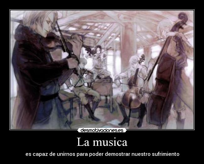 La musica -