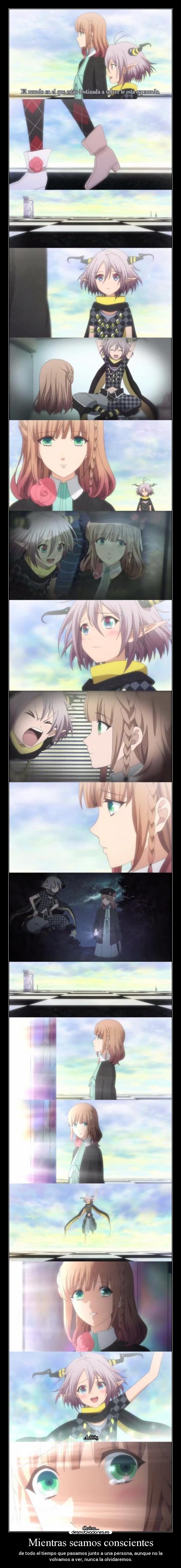 Mientras seamos conscientes -