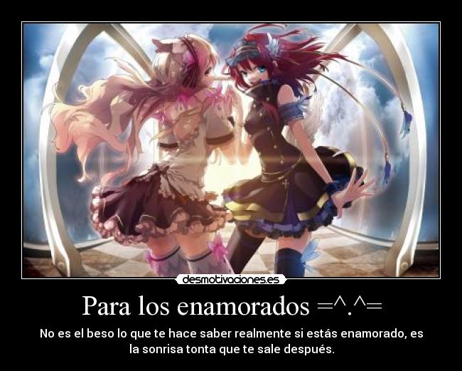 carteles anime love desmotivaciones