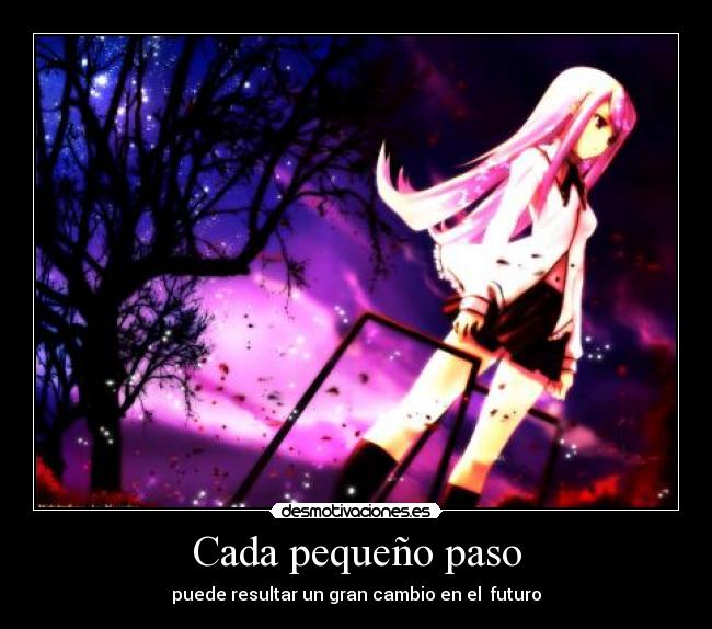 Cada pequeño paso -