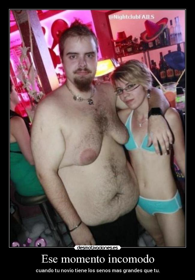 Ese momento incomodo -