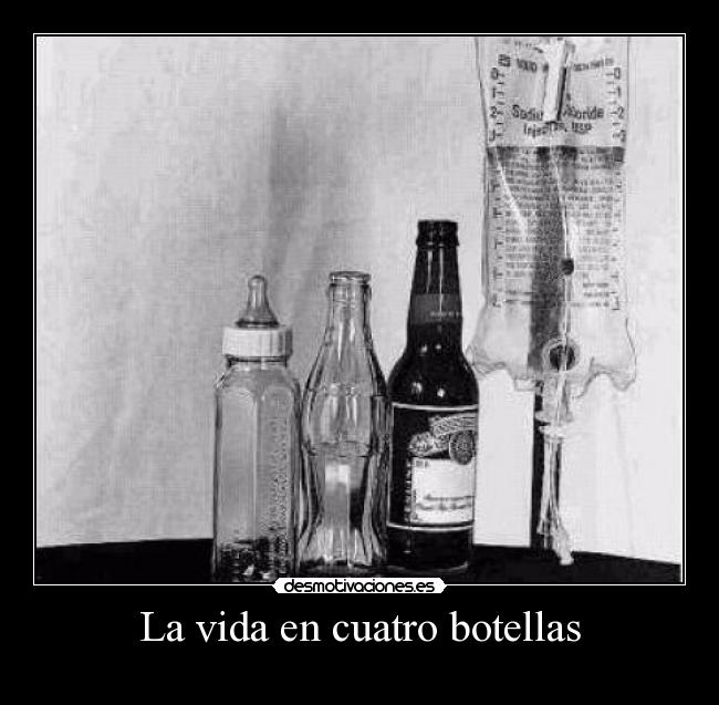 La vida en cuatro botellas -
