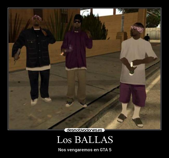 Los BALLAS - Nos vengaremos en GTA 5