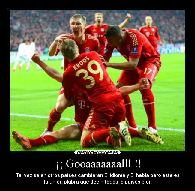 ¡¡ Gooaaaaaaalll !! - 