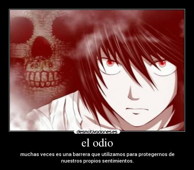 el odio - 